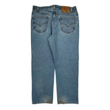 505 Levis Jeans - 36W 29L Blue Cotton