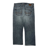 Bke Wide Leg Jeans - 36W 31L Dark Wash Cotton