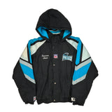 Carolina Panthers Starter Nfl Windbreaker - XL Black Nylon