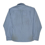 Nautica Checked Shirt - 2XL Blue Cotton