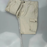 Levis Cargo Shorts - 35W 10L Beige Cotton