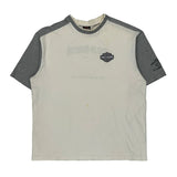Motorcycles Harley Davidson Graphic T-Shirt - XL Gray Cotton