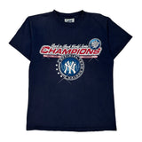 Age 16 New York Yankees Lee Sport Mlb T-Shirt - XL Navy Cotton