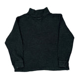 Polo By Ralph Lauren 1/4 Zip - Small Grey Cotton