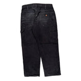 Dickies Carpenter Pants - 32W 29L Black Cotton