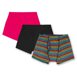 Boys Organic Cotton Boxer Briefs 3 Pack