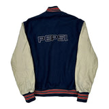 Holloway Varsity Jacket - XL Beige Wool Blend