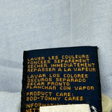 Tommy Hilfiger Shirt - Large Blue Cotton