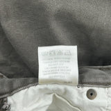 Key Double Knee Carpenter Pants - 32W 34L Gray Cotton