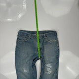 Carhartt Jeans - 36W 30L Blue Cotton Blend
