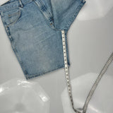 Wrangler Denim Shorts - 35W 9L Light Wash Denim