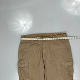 Carhartt Cargo Trousers - 40W 30L Khaki Cotton