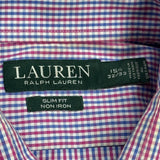 Ralph Lauren Checked Shirt - Medium Multicoloured Cotton