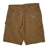 Wrangler Carpenter Shorts - 34W 11L Brown Cotton