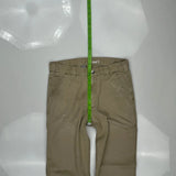 Carhartt Cargo Trousers - 32W 32L Khaki Cotton