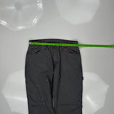 Dickies Double Knee Carpenter Trousers - 34W 32L Grey Cotton