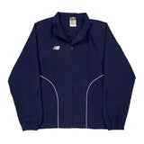 New Balance Windbreaker - Small Navy Polyester