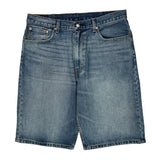 Levis Denim Shorts - 38W 11L Blue Cotton