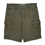 Carhartt Cargo Shorts - 34W 10L Green Cotton