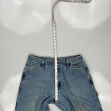 Wrangler Carpenter Pants - 32W 30L Blue Cotton