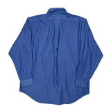 Yarmouth Ralph Lauren Shirt - Large Blue Cotton