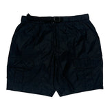 Marlboro Cargo Shorts - Mediumw 6L Black Nylon
