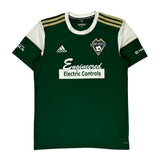 Kitchener Soccer Club Adidas Football Shirt - Medium Green Polyester