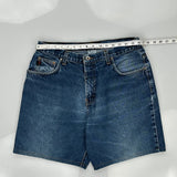 Guess Denim Shorts - 32W 8L Blue Cotton