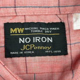 Jc Penny Checked Shirt - XL Red Cotton