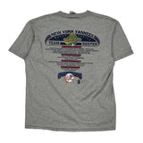 Vintage New York Yankees Lee Sport Mlb T-Shirt - XL Grey Cotton