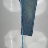 501 Levis Jeans - 36W 27L Blue Cotton