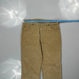 Lee Cord Pants - 30″ Waist Beige Corduroy