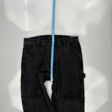 Unbranded Carpenter Jeans - 36W 30L Black Cotton
