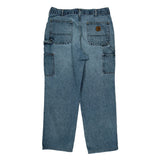 Carhartt Carpenter Jeans - 35W 32L Blue Cotton