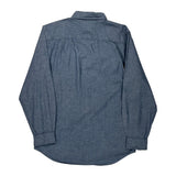 Children'S Hospital Of Michigan Embroidery Carhartt Shirt - Medium Blue Cotton