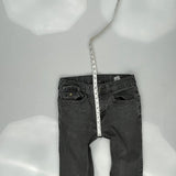 True Religion Skinny Jeans - 33W 32L Grey Cotton
