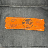 Red Kap Short Sleeve Shirt - Medium Gray Polyester Blend