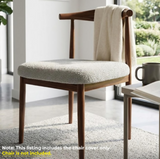 Anyseat Grey Fur Stretch Chair Cover – Washable, Removable Dining & Kitchen Seat Protector