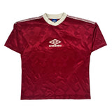 Umbro Football Shirt - XL Red Polyester