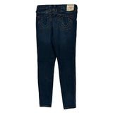 True Religion Skinny Jeans - 30W UK 8 Dark Wash Cotton Blend