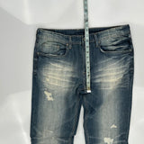 Evan X Slim Jeans - 36W 32L Blue Denim