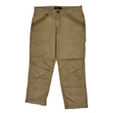 Ridgecut Cargo Trousers - 36W 27L Khaki Cotton