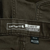 Carhartt Pants - 36W 32L Brown Cotton