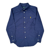 Age 10-12 Ralph Lauren Shirt - Medium Blue Cotton