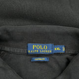 Polo By Ralph Lauren Graphic Polo Shirt - 2XL Black Cotton