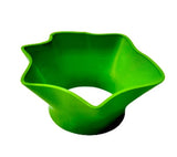 3D Printed Ruffle Cuff in Green