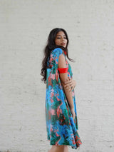 3D Printed Ruffle Cuff in Red