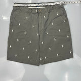 Polo By Ralph Lauren Chino Shorts - 32W 9L Grey Cotton