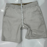 Timberland Chino Shorts - 36W 10L Gray Cotton
