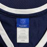 Chargers Reebok Nfl Football Jersey - Large Navy Nylon